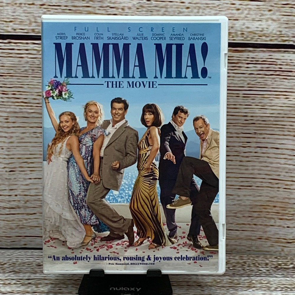 Mamma Mia The Movie [2008 DVD] Musical Comedy Amanda Seyfried‎ Pierce Brosnan